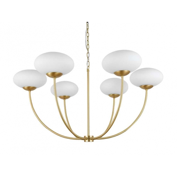 Люстра NEWPORT 3916/С brass