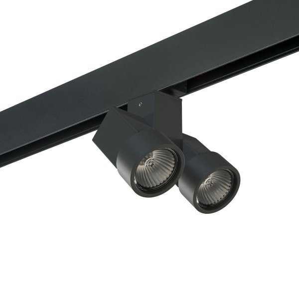 Комплект с трековым светильником Lightstar Illumo X2 (595027+051037) PRO051037