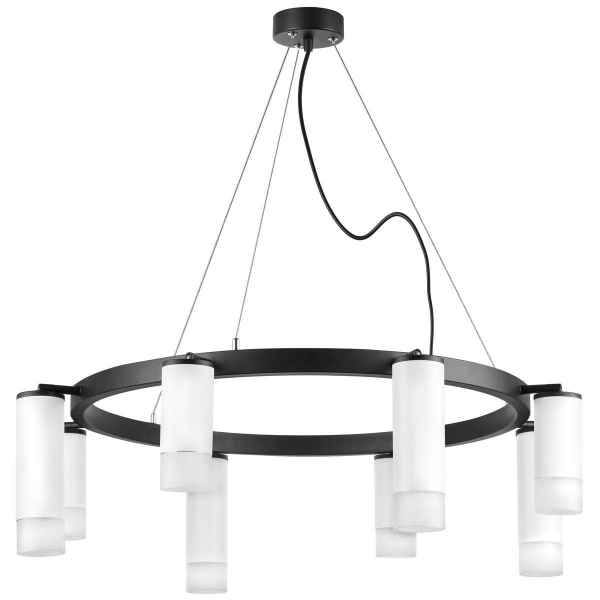 Комплект с подвесной люстрой Lightstar Rullo (571018+214436-4+214486-4+202431-8) LR0183648641