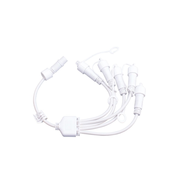 Провод-разветвитель для гирлянд Uniel UCX-F90 S5/0.4M/WH UL-00013236