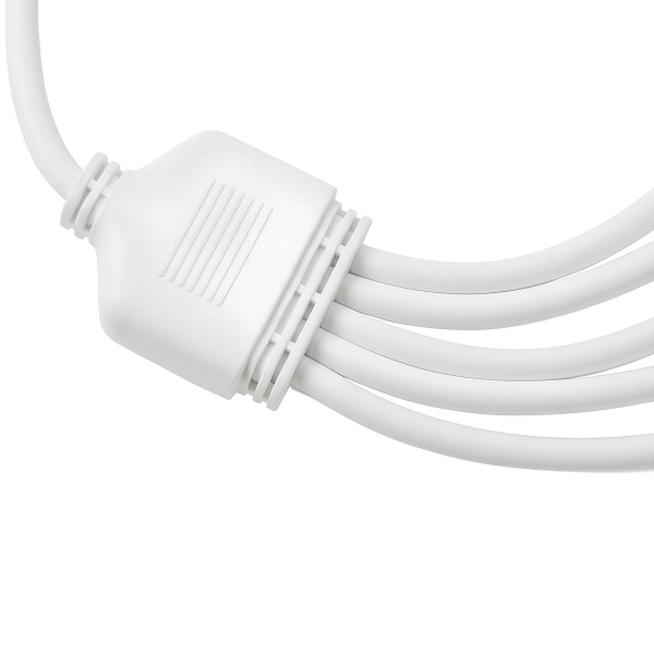 Провод-разветвитель для гирлянд Uniel UCX-F90 S5/0.4M/WH UL-00013236