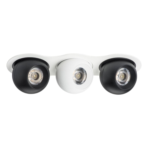 Комплект из светильника и рамки Lightstar Intero Ball (217636+217072+217062+217072) i636726272