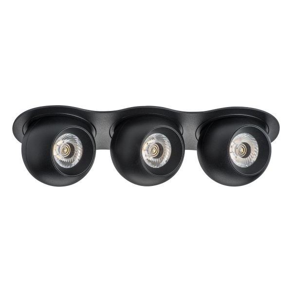 Комплект из светильника и рамки Lightstar Intero Ball (217637+217072+217072+217072) i637727272