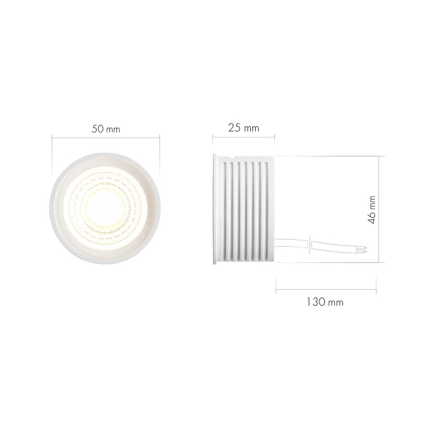 Светодиодный модуль Denkirs Slim LED DK3000-8W dim