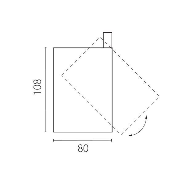 Светильник светодиодный для трековых систем QUATTRO либо потолочный (накладной или встраиваемый) Alta Base Lightstar 215337