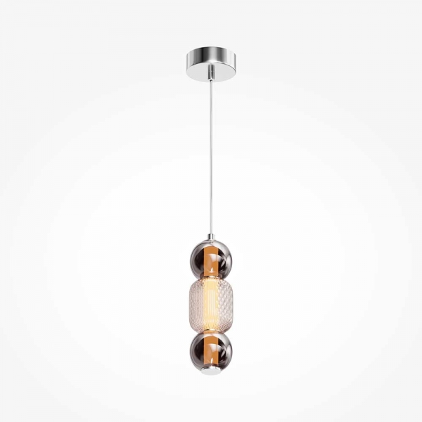 Подвесной светодиодный светильник Maytoni Drop MOD273PL-L16CH3K