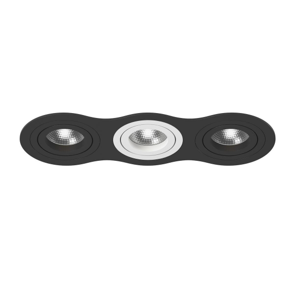 Комплект из светильника и рамки Lightstar Intero 16 (217637+217607+217606+217607) i637070607