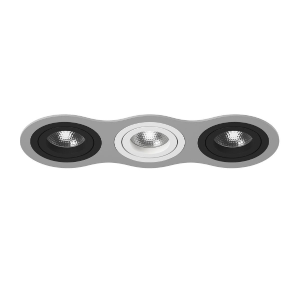 Комплект из светильника и рамки Lightstar Intero 16 (217639+217607+217606+217607) i639070607