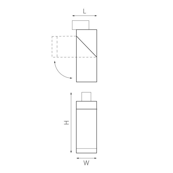 Комплект с трековым светильником Lightstar Illumo F (592016+051016) A1T051016