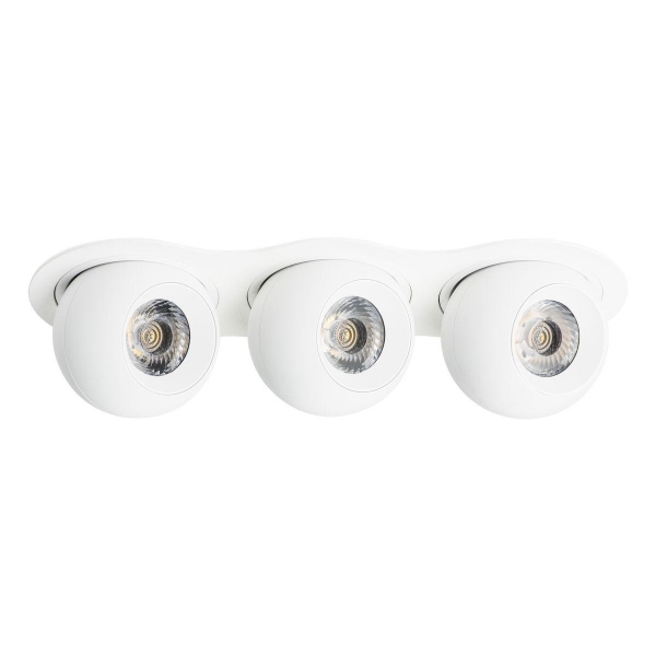 Комплект из светильника и рамки Lightstar Intero Ball (217636+217064+217064+217064) i636646464