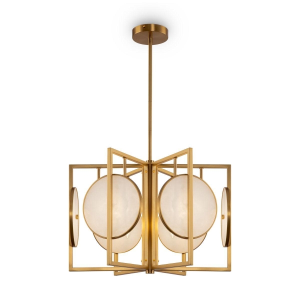 Подвесная люстра Maytoni Marmo MOD099PL-06G