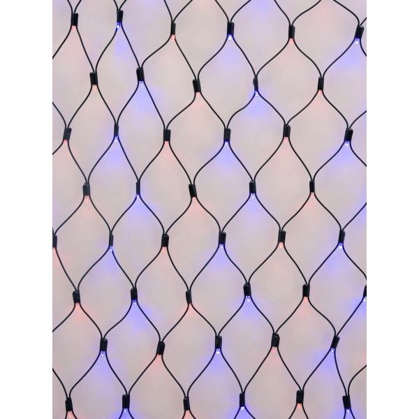 Уличная светодиодная гирлянда Uniel сетка 220V красно-синий ULD-N2015-288/SBK Red-Blue IP67 UL-00005486