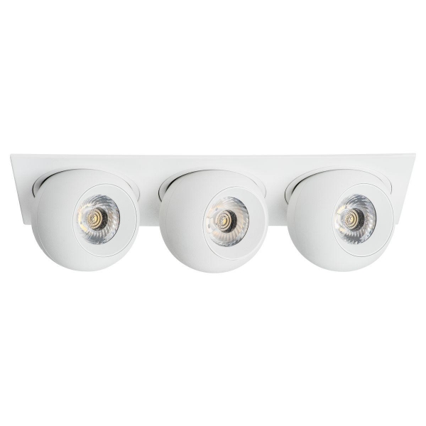Комплект из светильника и рамки Lightstar Intero Ball (217536+217064+217064+217064) i536646464