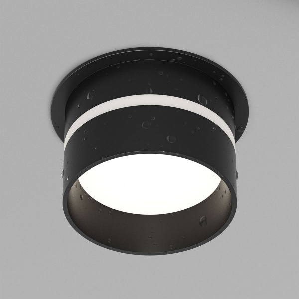 Встраиваемый светильник Denkirs Ribe DK2404-BK