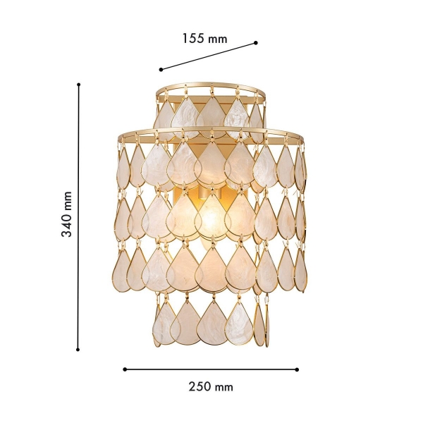Настенный светильник Favourite Mollitia 4763-1W