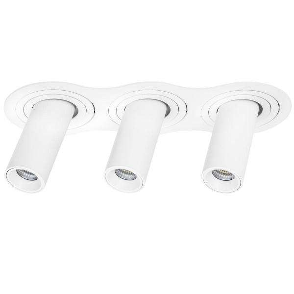Комплект из светильника и рамки Lightstar Intero Tubo (217636+217262+217262+217262) i636262