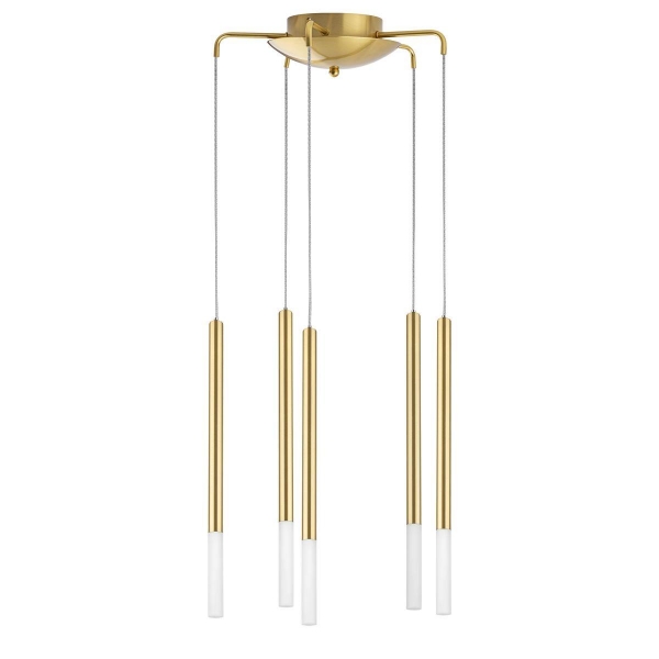 Комплект с подвесной люстрой Lightstar Tubo (574723+747133 (5шт) L5T747133