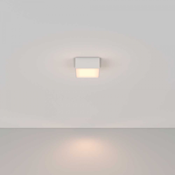 Потолочный светодиодный светильник Maytoni Technical Zon C032CL-12W3K-SQ-W