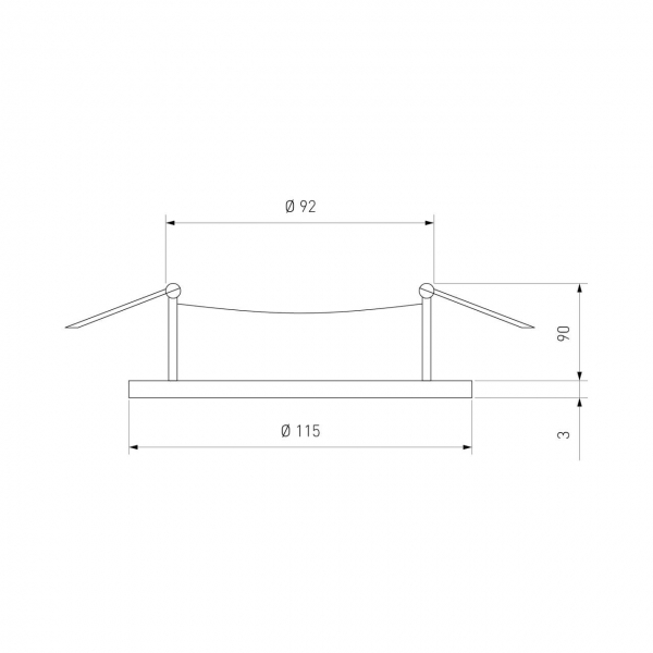 Встраиваемый светодиодный светильник Elektrostandard 9920 LED 15W 4200K белый a052463
