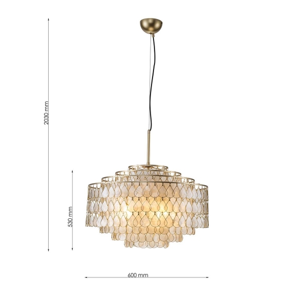 Подвесная люстра Favourite Mollitia 4763-6P