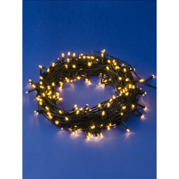 Светодиодная гирлянда Uniel 220V теплый белый ULD-S3000-300/DGA Warm White IP20 UL-00007312