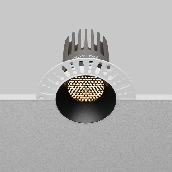 Встраиваемый светильник Maytoni Technical DL121-15W-3K-TRS-B