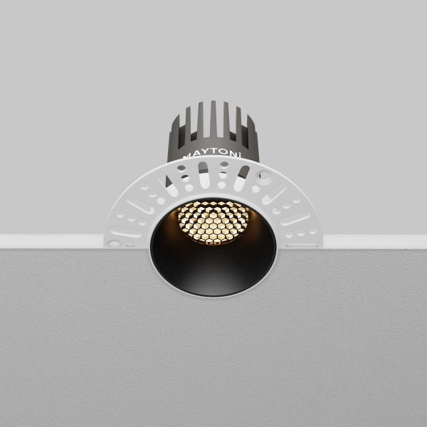 Встраиваемый светильник Maytoni Technical DL124-10W-3K-TRS-B