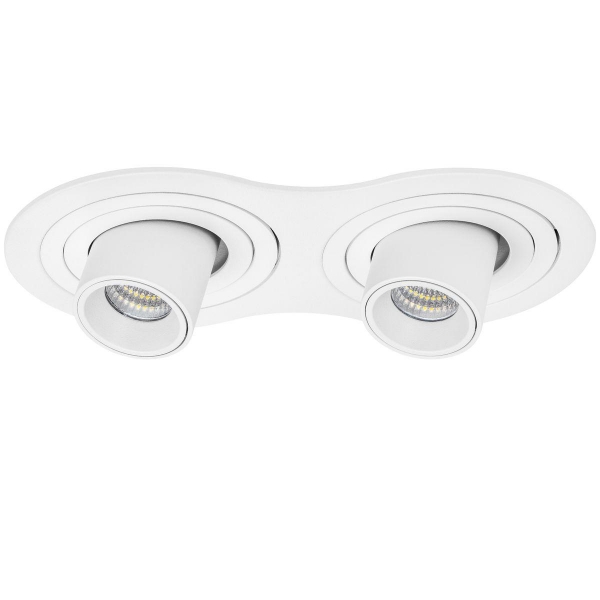 Комплект из светильника и рамки Lightstar Intero Tubo (217626+217162+217162) i626162