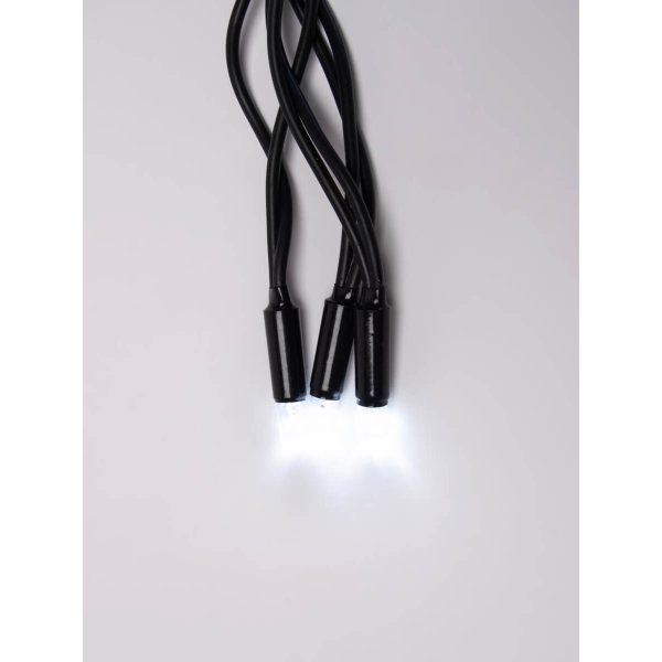 Уличная светодиодная гирлянда Uniel бахрома 220V белый ULD-B3010-200/TBK White IP67 UL-00003935