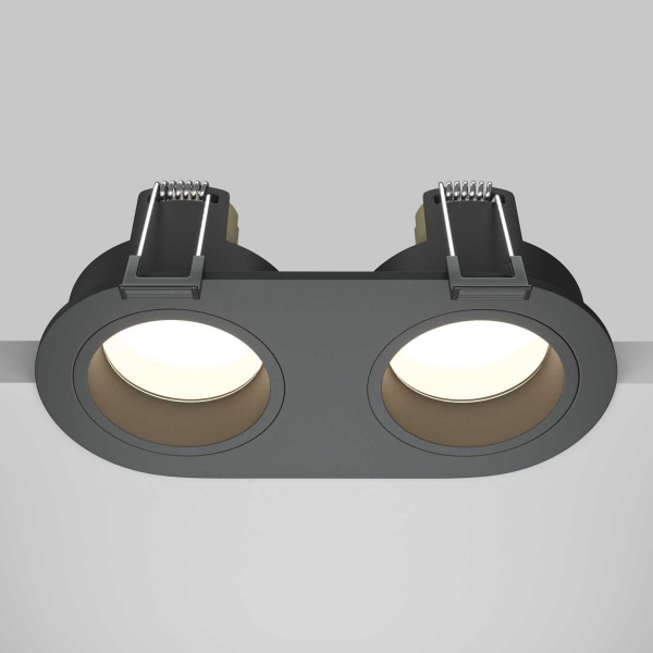 Встраиваемый светильник Maytoni Technical DL126-02-GU10-B