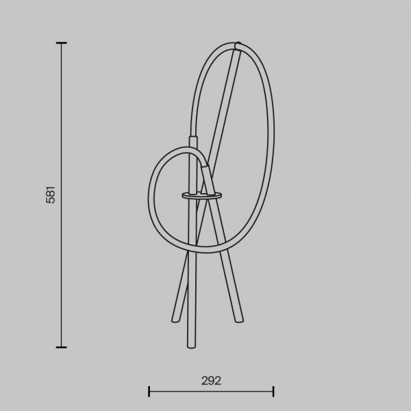 Настольная лампа Maytoni MOD369TL-L15BS3K