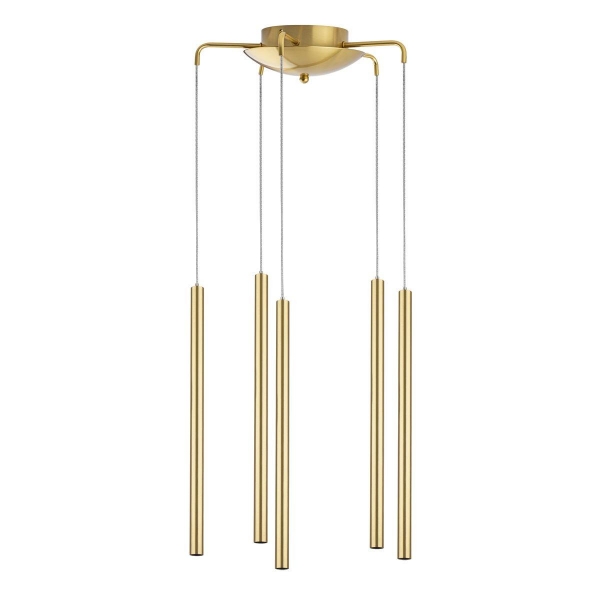 Комплект с подвесной люстрой Lightstar Tubo (574723+747243 (5шт) L5T747243