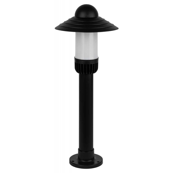 Садово-парковый светильник ЭРА «Поллар» НТУ 01-60-008 напольный черный IP54 Е27 max60Вт h660мм Б0057494