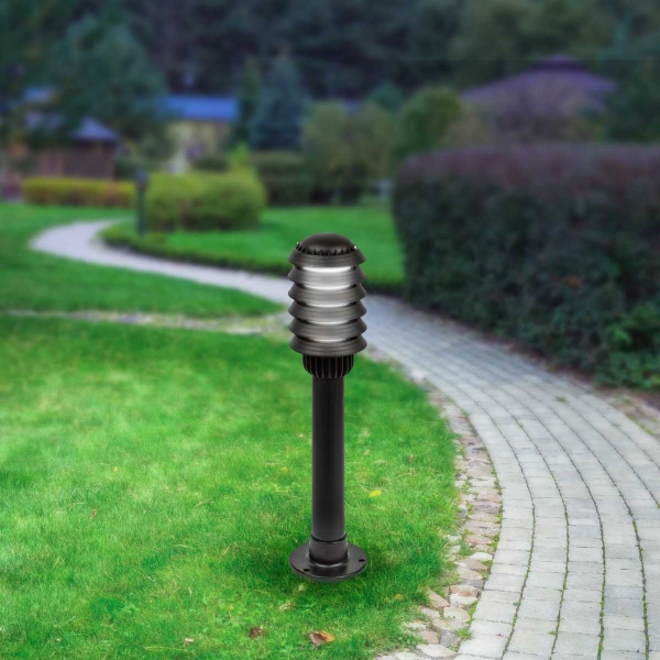 Садово-парковый светильник ЭРА «Поллар» НТУ 01-60-014 напольный черный IP54 Е27 max60Вт h650мм Б0057487