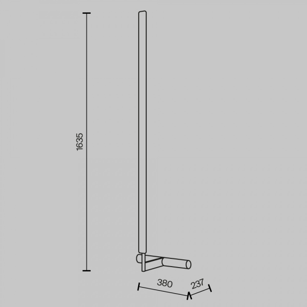 Торшер Maytoni MOD214FL-L20B3K1