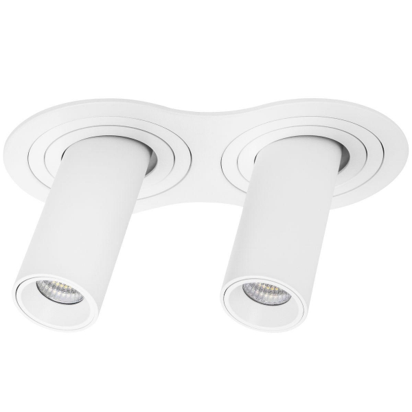 Комплект из светильника и рамки Lightstar Intero Tubo (217626+217264+217264) i626264
