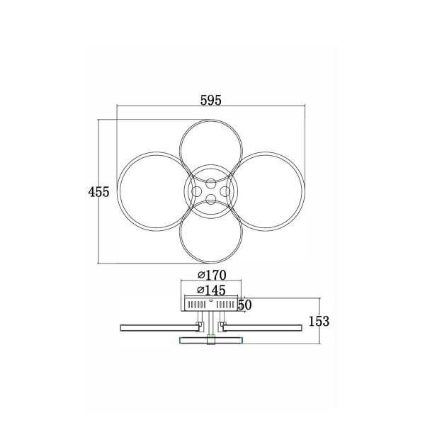 Потолочный светильник Freya FR10018CL-L40W