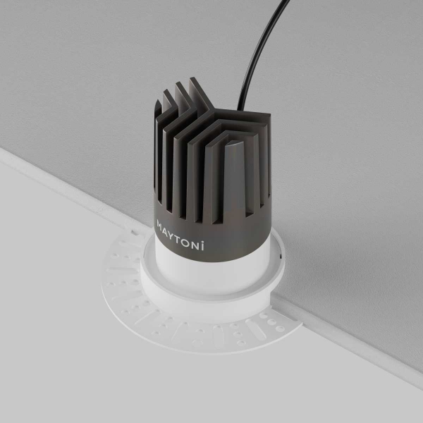 Встраиваемый светильник Maytoni Technical DL121-15W-3K-TRS-W