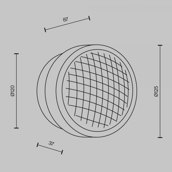 Бра Maytoni MOD493WL-L6PTK