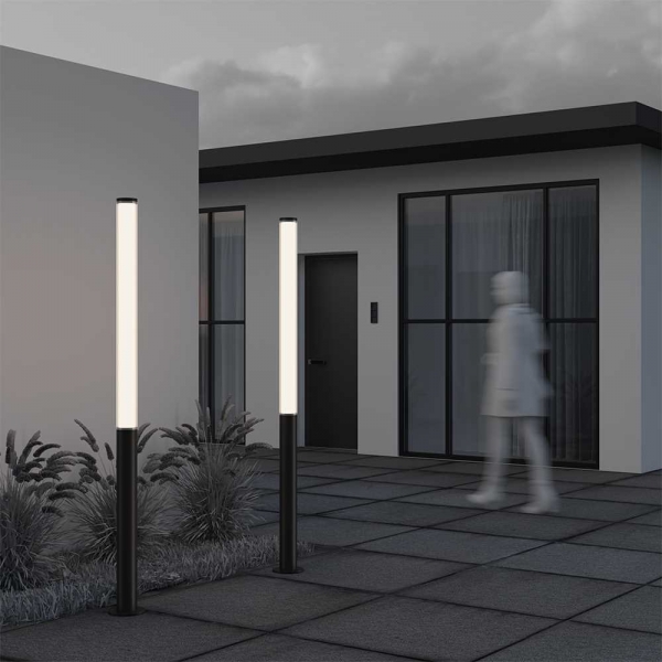 Уличный светодиодный светильник Maytoni Ginza O041FL-L100B3K