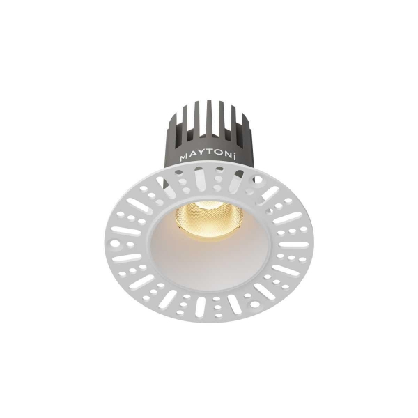 Встраиваемый светильник Maytoni Technical DL124-10W-2.7K-TRS-W