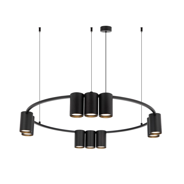 Подвесная люстра Denkirs Orbit DK4065-BK