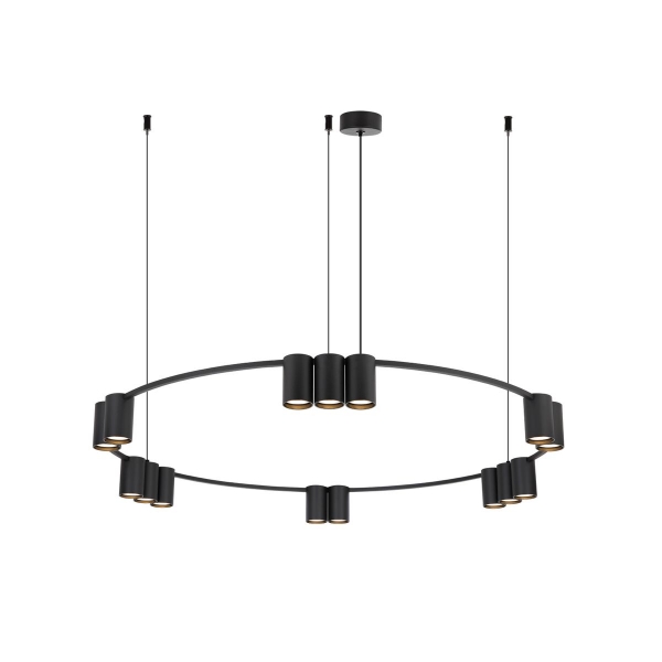 Подвесная люстра Denkirs Orbit DK4067-BK