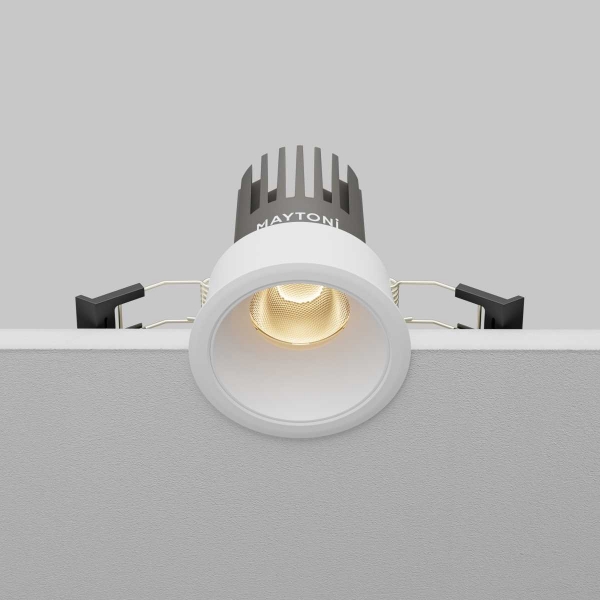 Встраиваемый светильник Maytoni Technical DL123-10W-3K-W