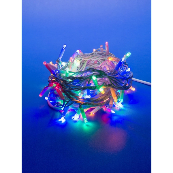 Уличная светодиодная гирлянда Uniel 220V разноцветный ULD-S1000-120/SWK Multi IP67 UL-00007202