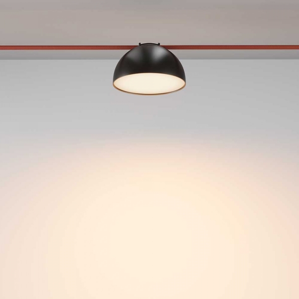 Подвесной светодиодный светильник Maytoni Technical Pendant system Parity Bowl TR126B-20W3K-B