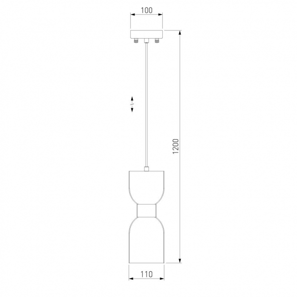 Подвесной светильник Eurosvet Tandem 50118/1 никель