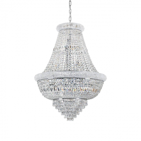 Подвесная люстра Ideal Lux Dubai SP24 Cromo 243597