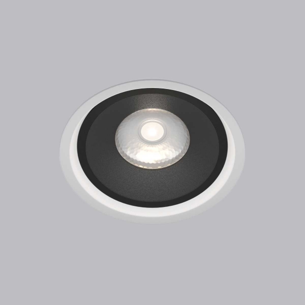 Встраиваемый светодиодный светильник Elektrostandard Slide 25083/LED 6W 4200K белый/чёрный a062942