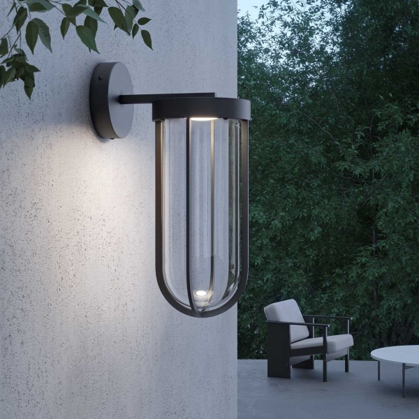 Уличный настенный светодиодный светильник Elektrostandard Ritz 35183/D a068269